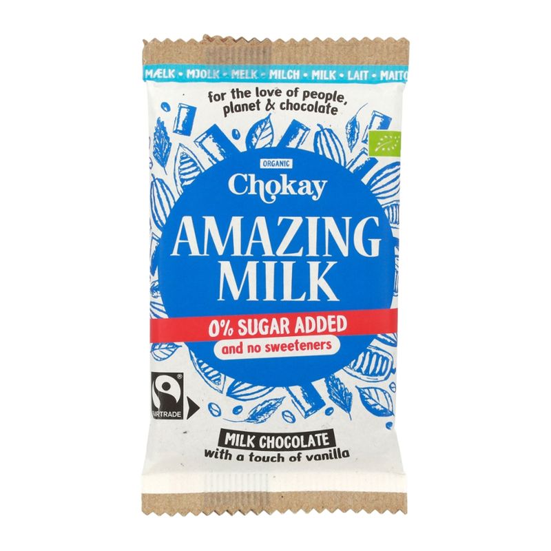 Chokay BV Chokay Bar Amazing Milk FairTrade, 70g - Produktbild
