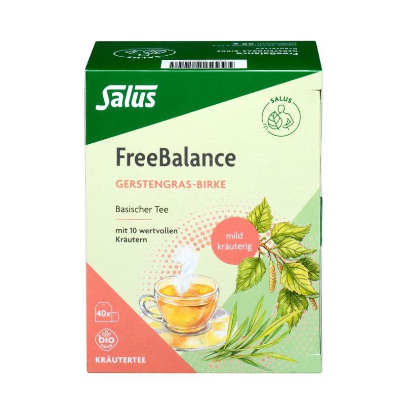 Salus® Free Balance Gerstengras-Birke Tee bio - Produktbild