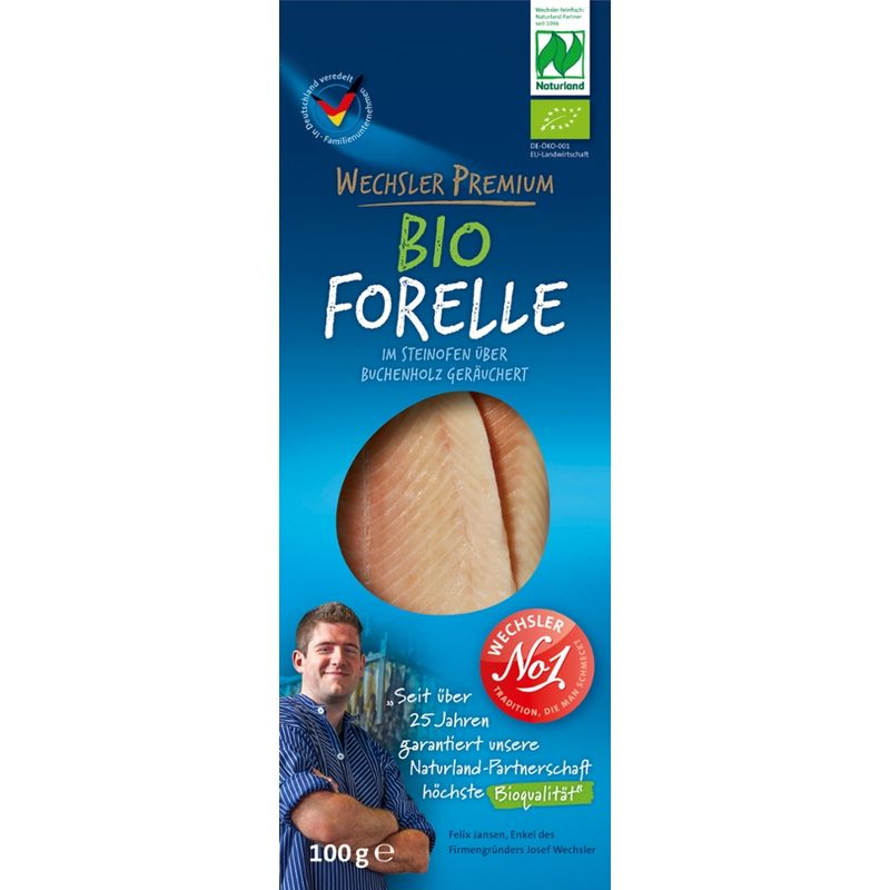 Bio Mare 2 Bio-Forellenfilets von Wechsler - Produktbild