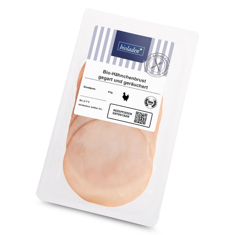 bioladen Hähnchenbrust, gegart & geräuchert - Produktbild