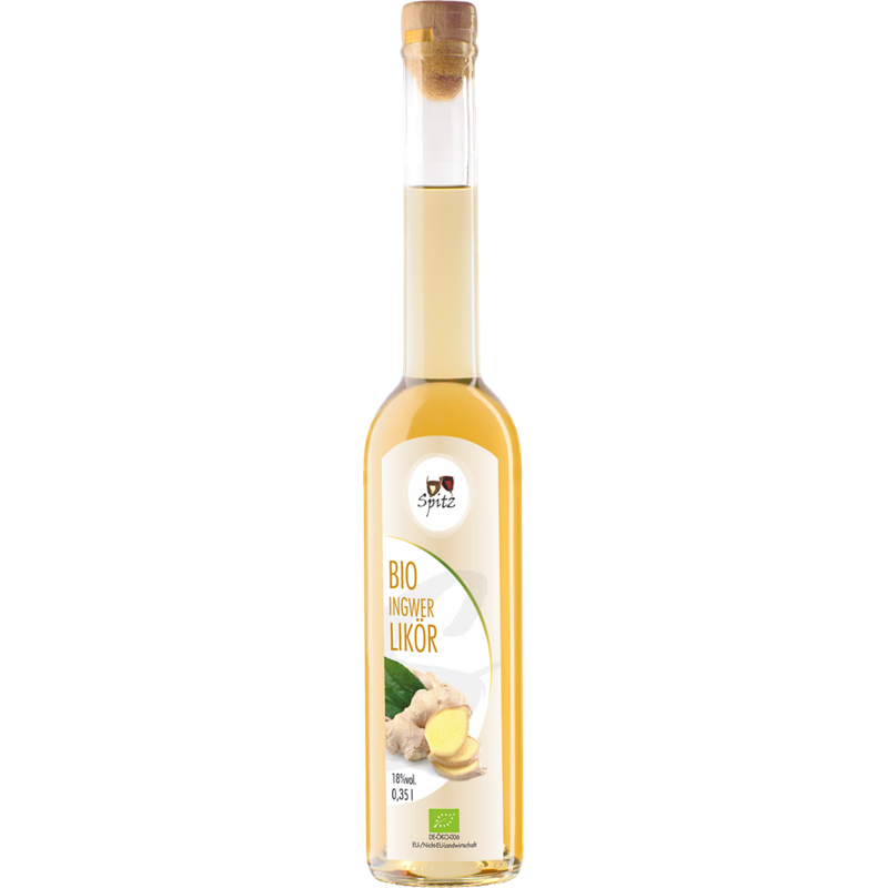 Spitz BIO Ingwer Likör 0.35 l, 18 vol% - Produktbild
