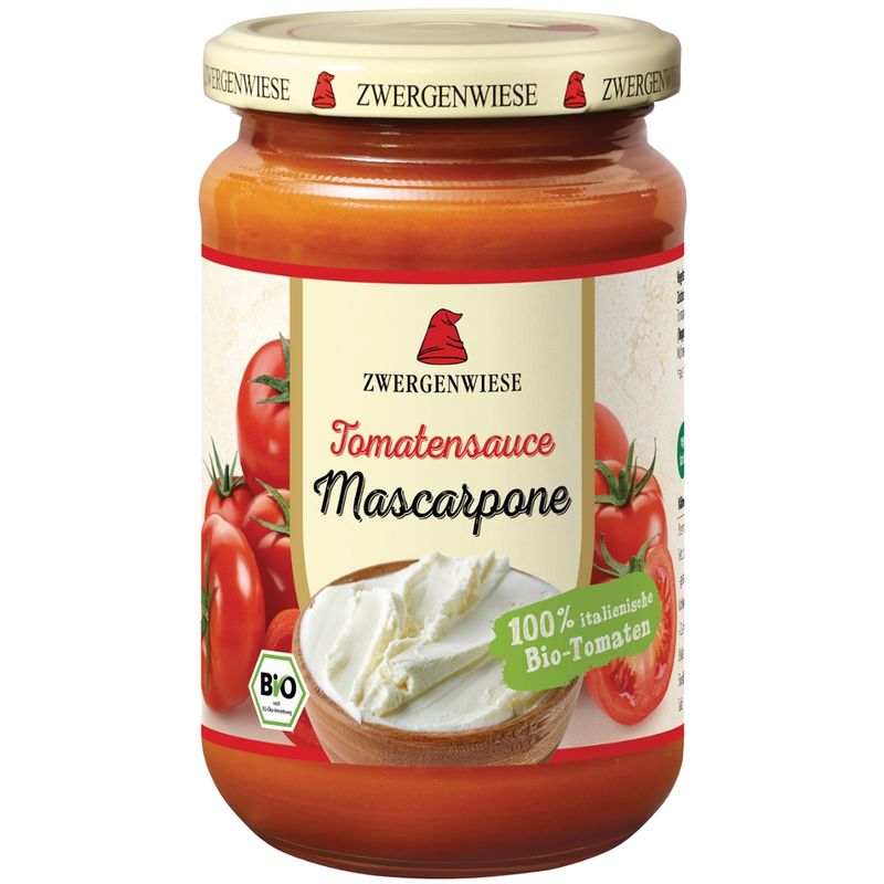 Zwergenwiese Tomatensauce Mascarpone - Produktbild