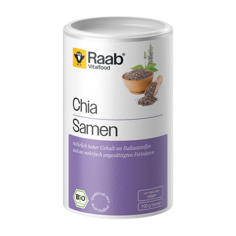 Raab Vitalfood Bio Chia Samen schwarz - Produktbild