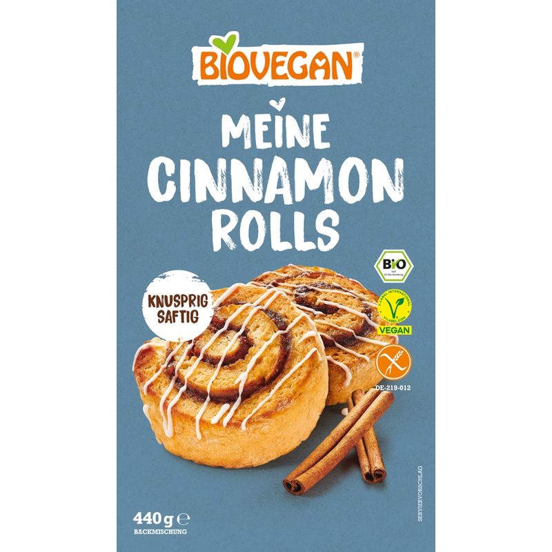 Biovegan Meine Cinnamon Rolls, Bio - Produktbild
