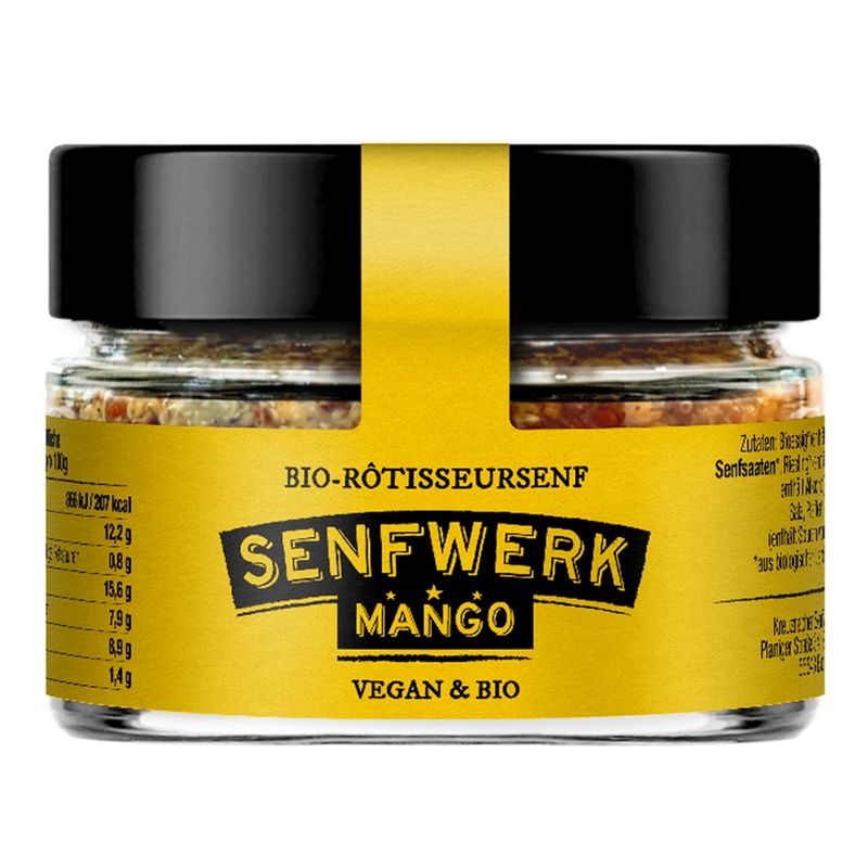 Kreuznacher Senfwerk BIO  Rotisseursenf - Mango 100ml - Produktbild