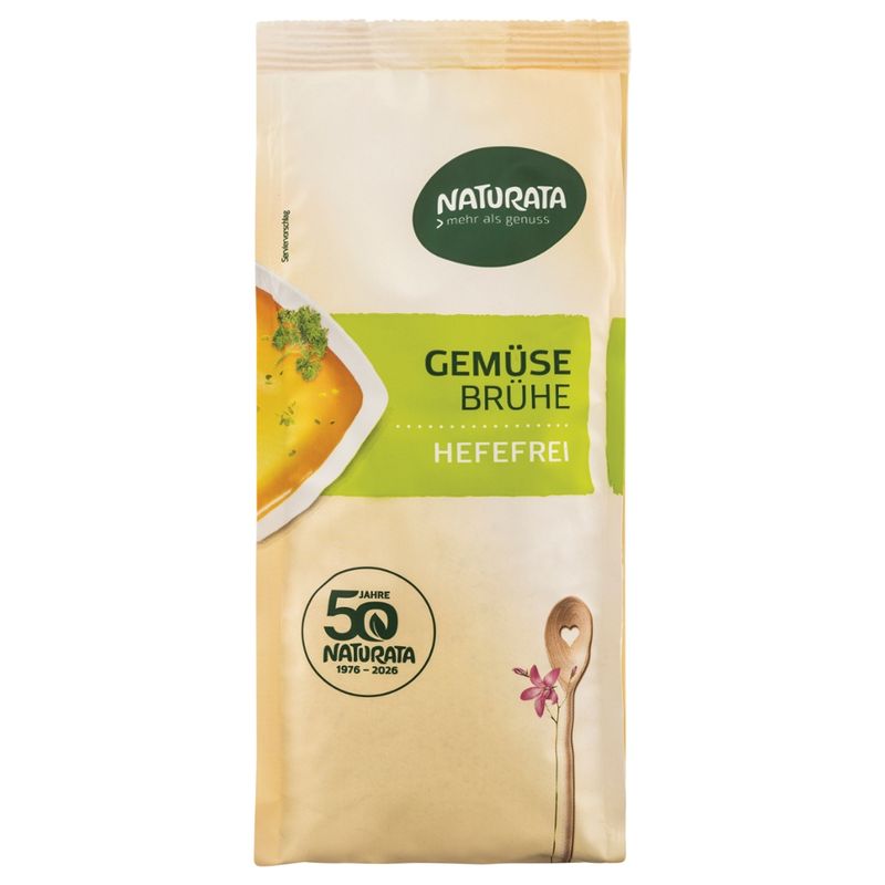 NATURATA Gemüsebrühe hefefrei, Nachfüllbeutel - Produktbild