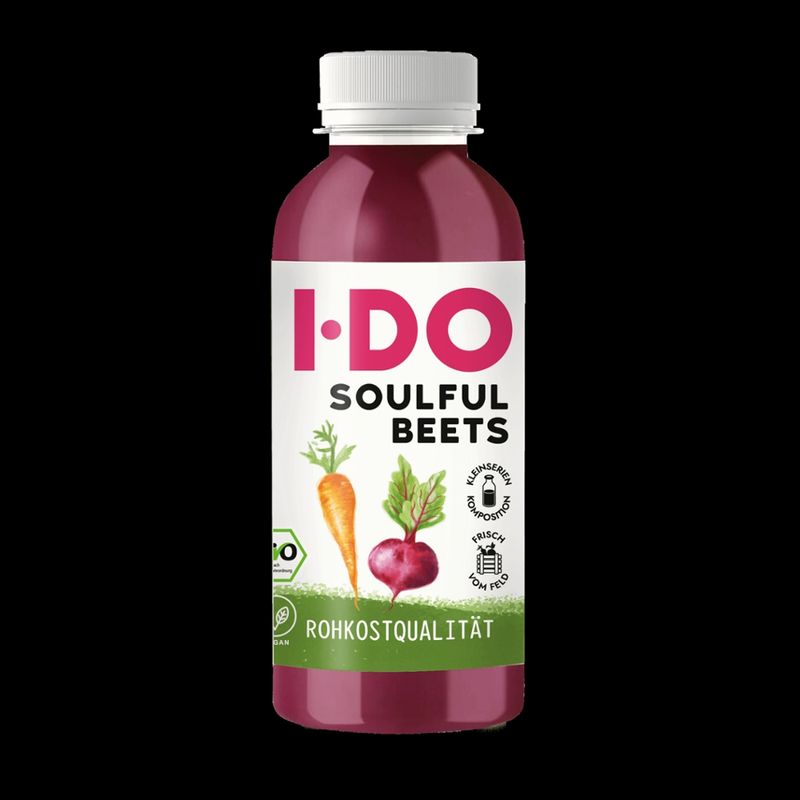 I·DO BIO Bio Soulful Beets - Kaltgepresster Rohkostsaft - Produktbild