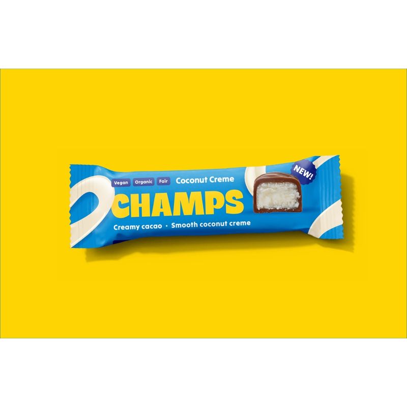 CHAMPS CHAMPS Coconut Creme Riegel - Produktbild