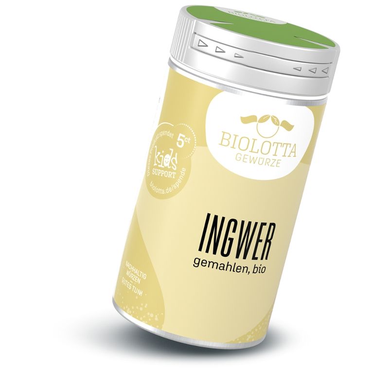 Biolotta Biolotta Gewürzstreuer Ingwer gemahlen (keimreduziert), bio - Produktbild