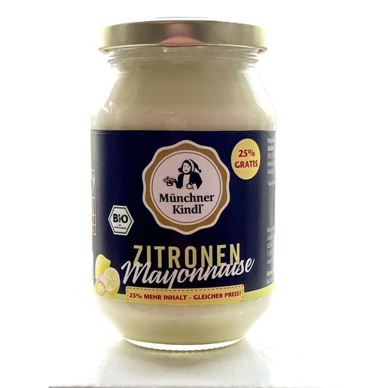Münchner Kindl Senf Zitronen Mayonnaise Bio Münchner Kindl - Produktbild
