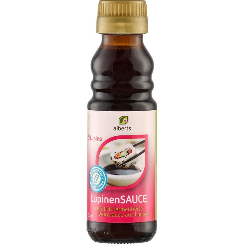 Alberts Lupinensauce natürlich fermentierte Würzsauce aus Lupinen - Produktbild