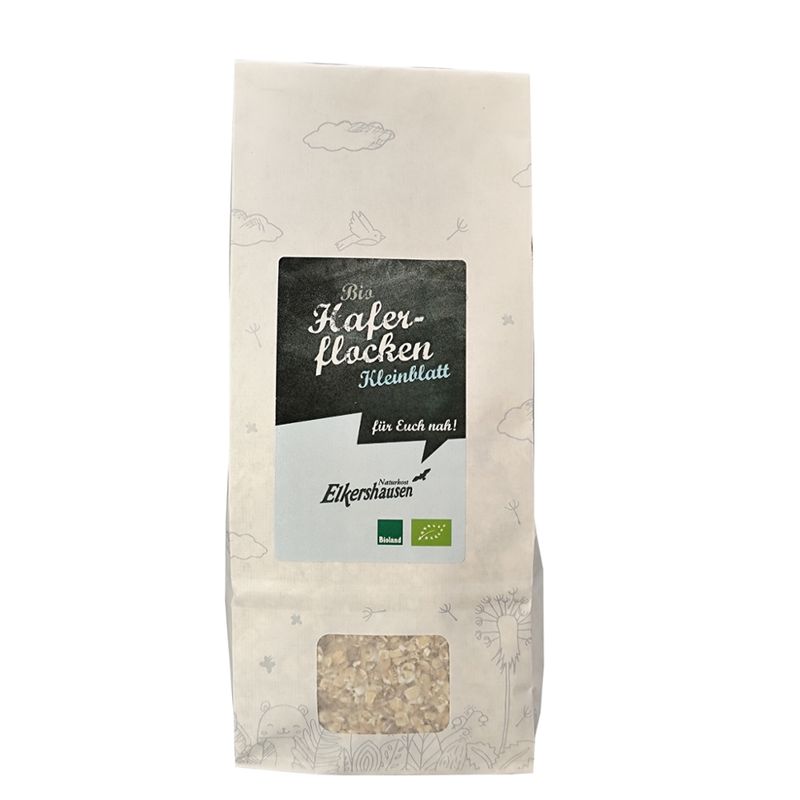 Naturkost Elkershausen Haferflocken Kleinblatt - Produktbild