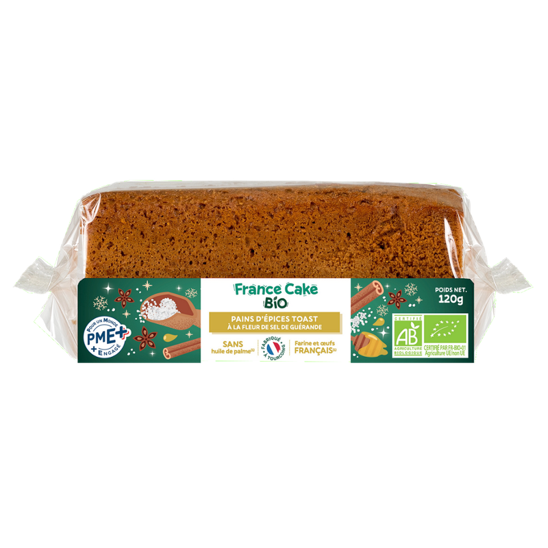 France Cake  Honigbrot Toast mit Salz aus der Guerande - Produktbild