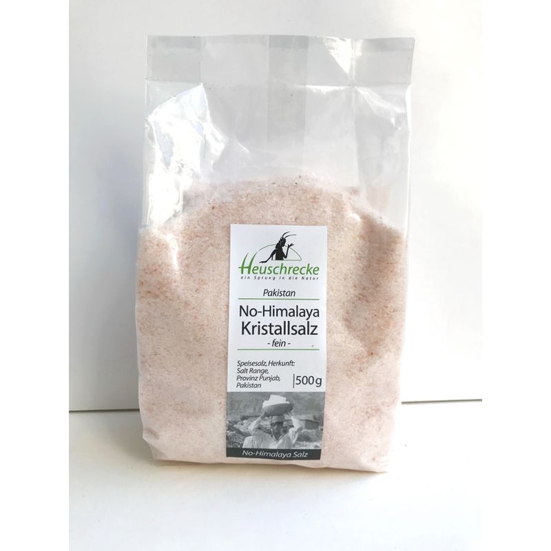 Heuschrecke No-Himalaya Salz fein Nachfüllbeutel - Produktbild