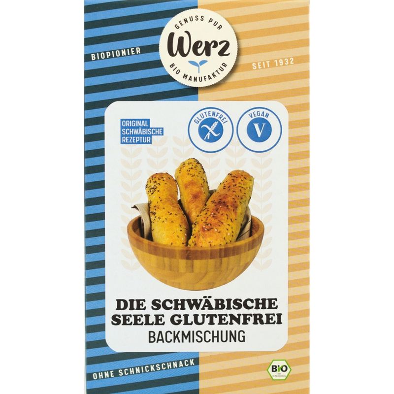 Naturkornmühle Werz Die Schwäbische Seele, Backmischung, glutenfrei - Produktbild