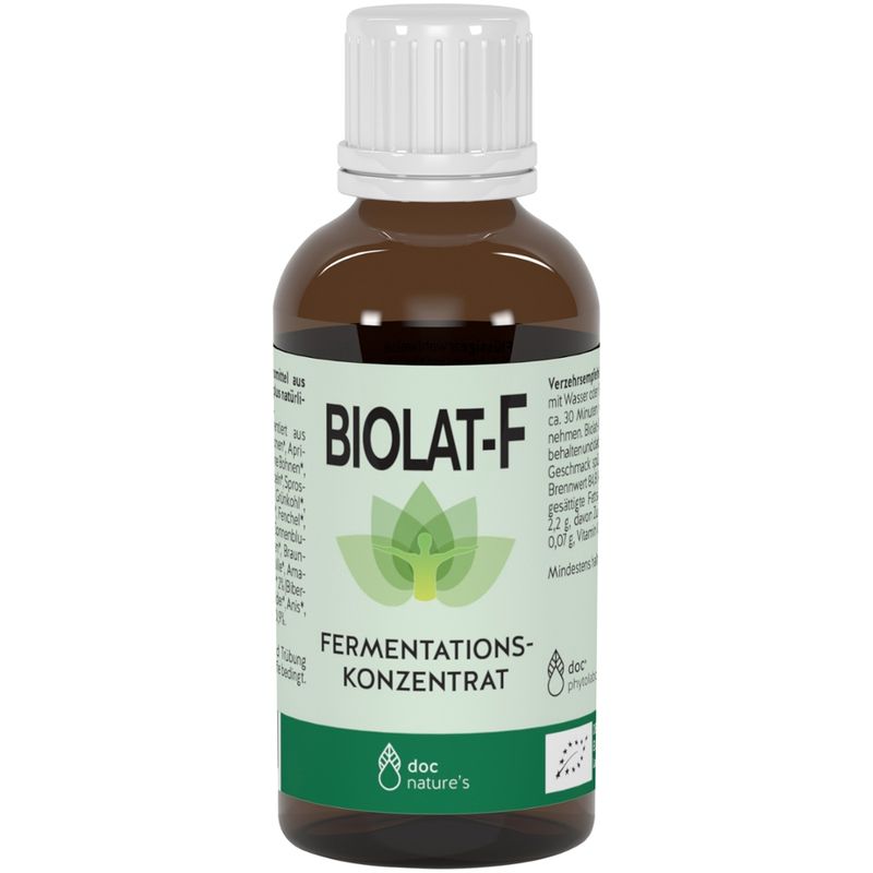 GESUND & Leben Reformqualität seit 1995 doc nature’s BIOLAT-F Fermentations-Konzentrat - Produktbild