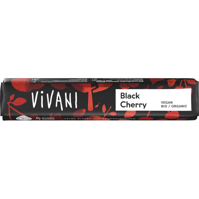 Vivani Black Cherry Schokoriegel - Produktbild