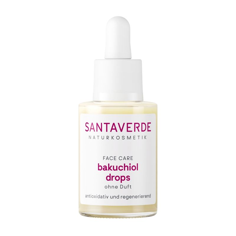 Santaverde bakuchiol drops ohne Duft - Produktbild