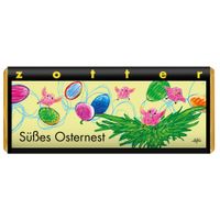 Süßes Osternest -  Himbeer-Karamell mit Fruchtnougat - Produktbild