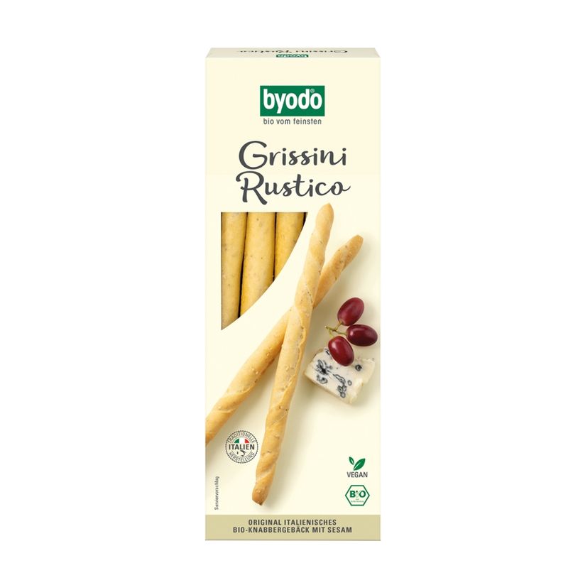 Byodo Byodo Sesame Grissini Rustico, 100 g - Produktbild