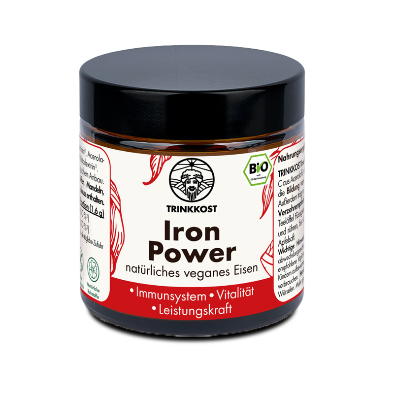 TRINKKOST TRINKKOST Iron Power - veganes Eisen und Vitamin C aus Pflanzenextrakten - Produktbild