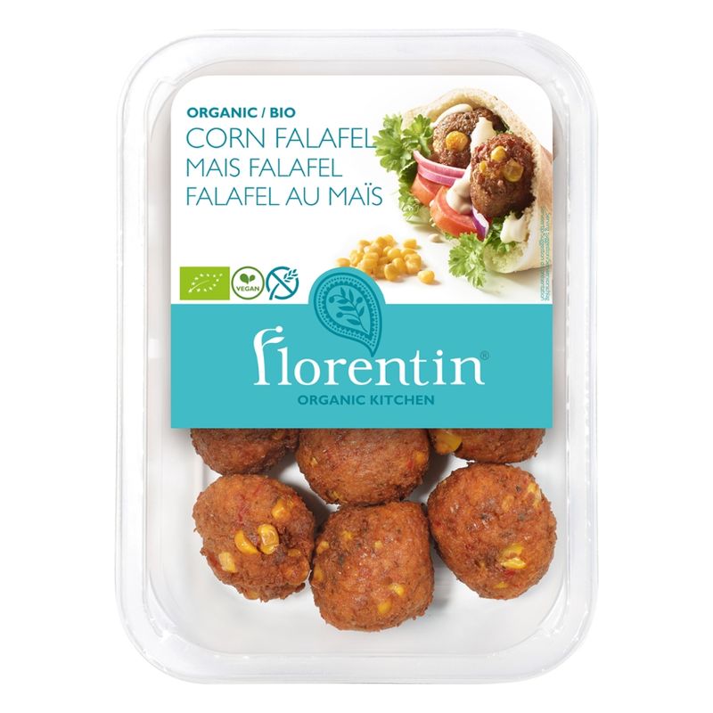 Florentin Kichererbsenbällchen mit Mais und Paprika - Produktbild