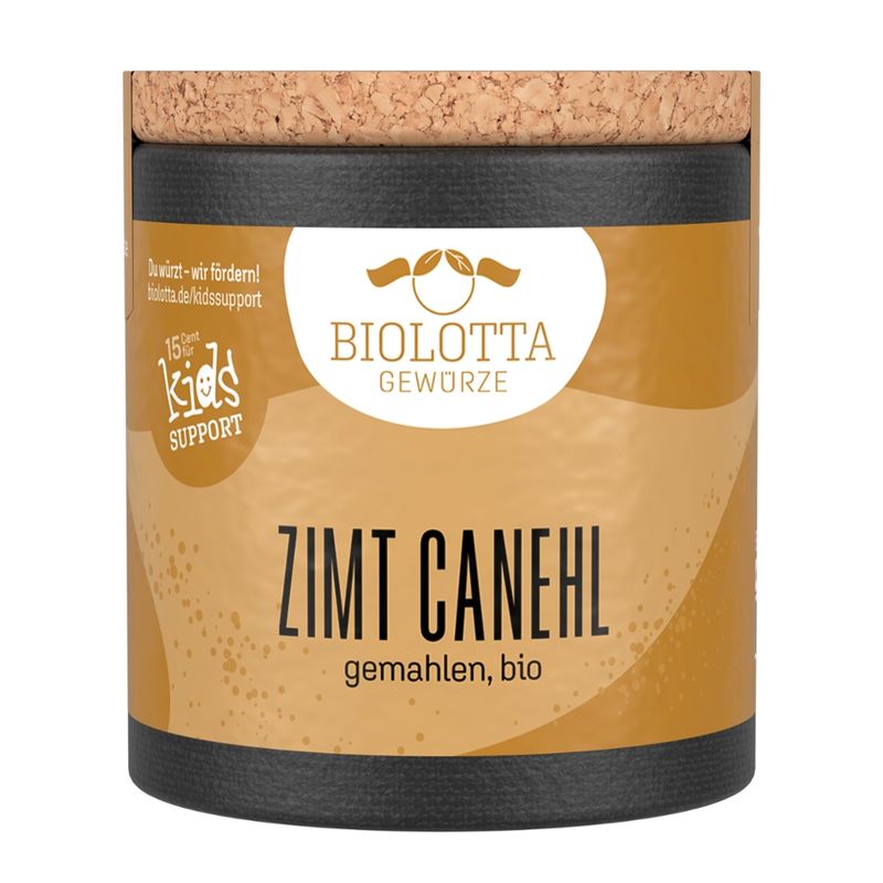 Biolotta Biolotta Korkdose Zimt Ceylon Canehl gemahlen, bio - Produktbild