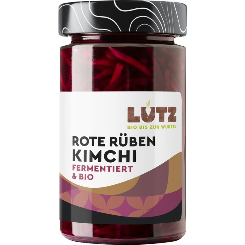 Lutz Ferment ; Rote Rüben Kimchi 220g fermentiert & bio - Produktbild