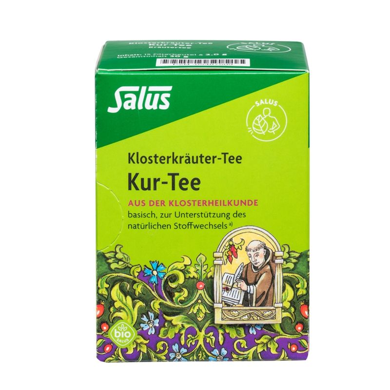 Salus® Salus® Kur-Tee Klosterkräuter-Tee bio 15 FB - Produktbild