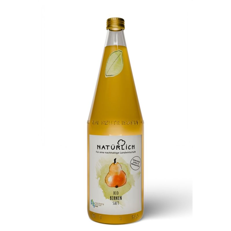 Natürlich Birnensaft - Direktsaft aus Birnen von bayerischen Landwirten - Produktbild