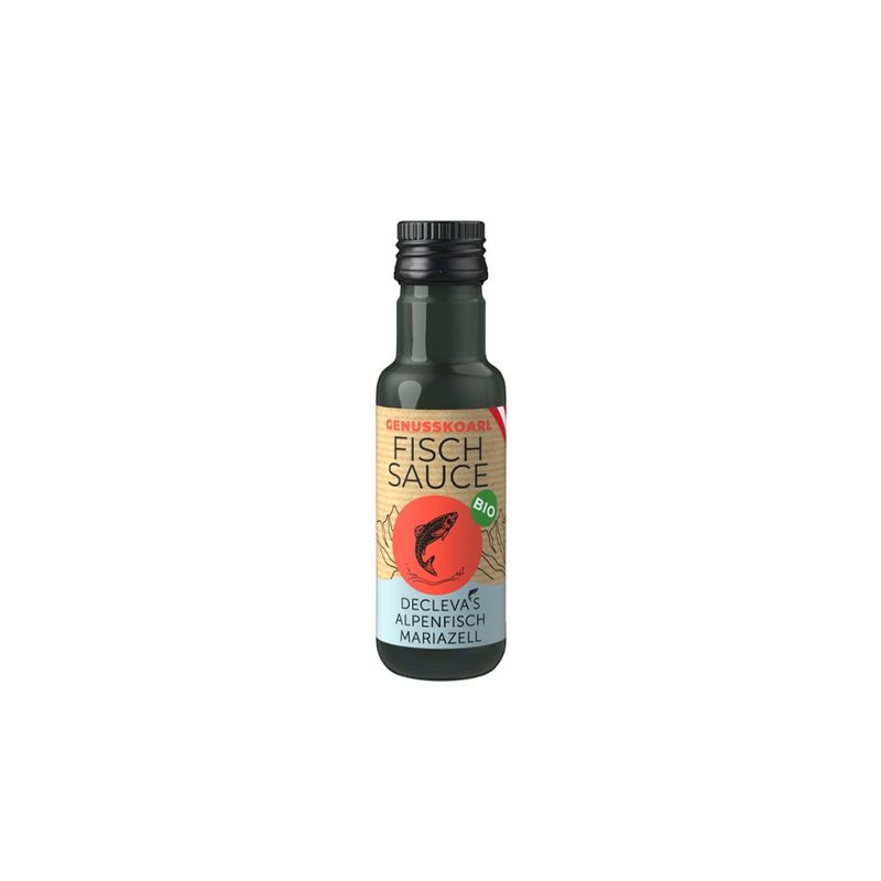 Genusskoarl Bio Fischsauce aus den österreichischen Alpen - Produktbild