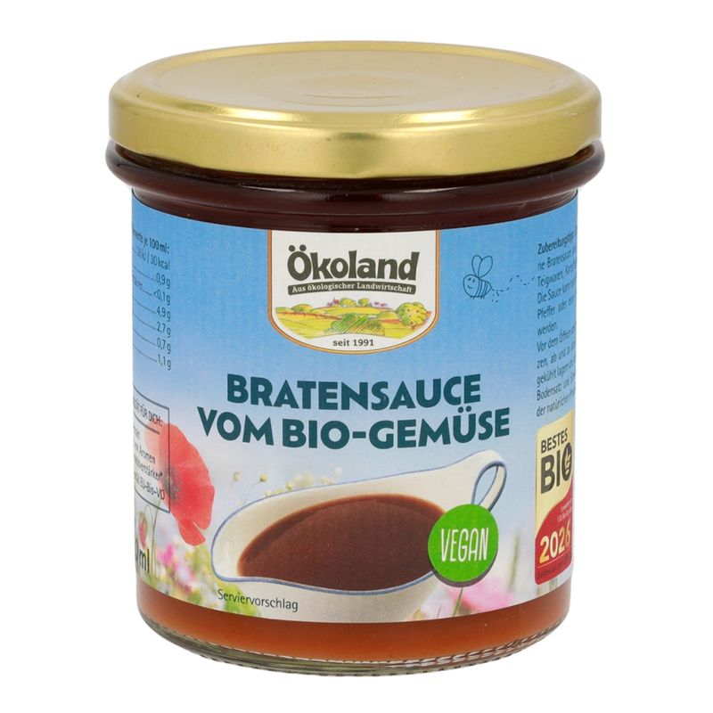 ÖKOLAND Bratensauce vom Bio-Gemüse - Produktbild