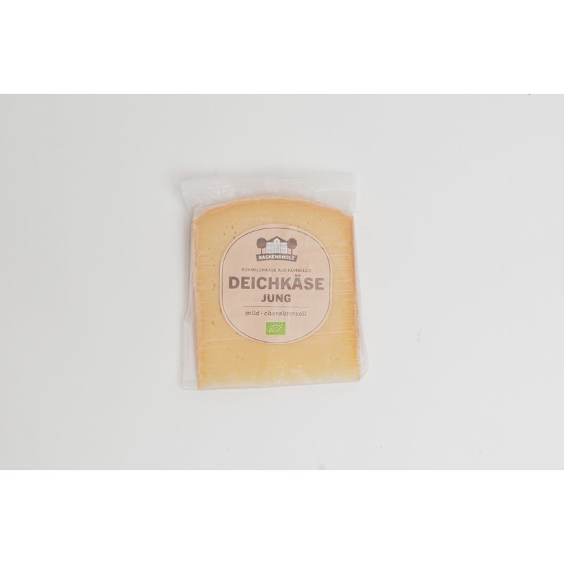 Backensholzer Rohmilchkäse PrePack, Deichkäse JUNG, 140g x 8 - Produktbild