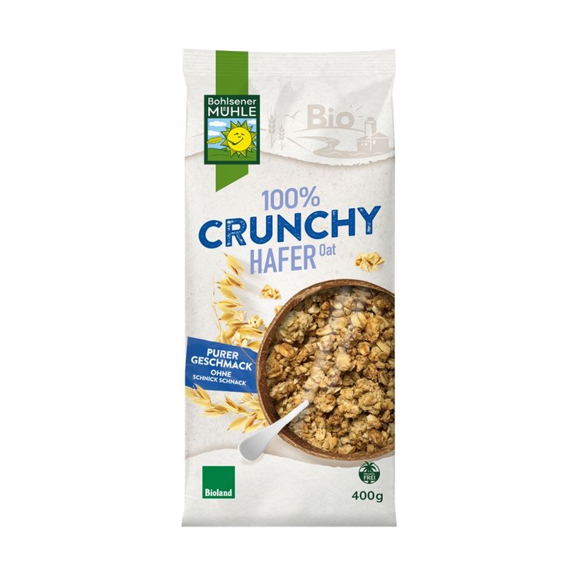 Bohlsener Mühle 100% Hafer Crunchy - Produktbild