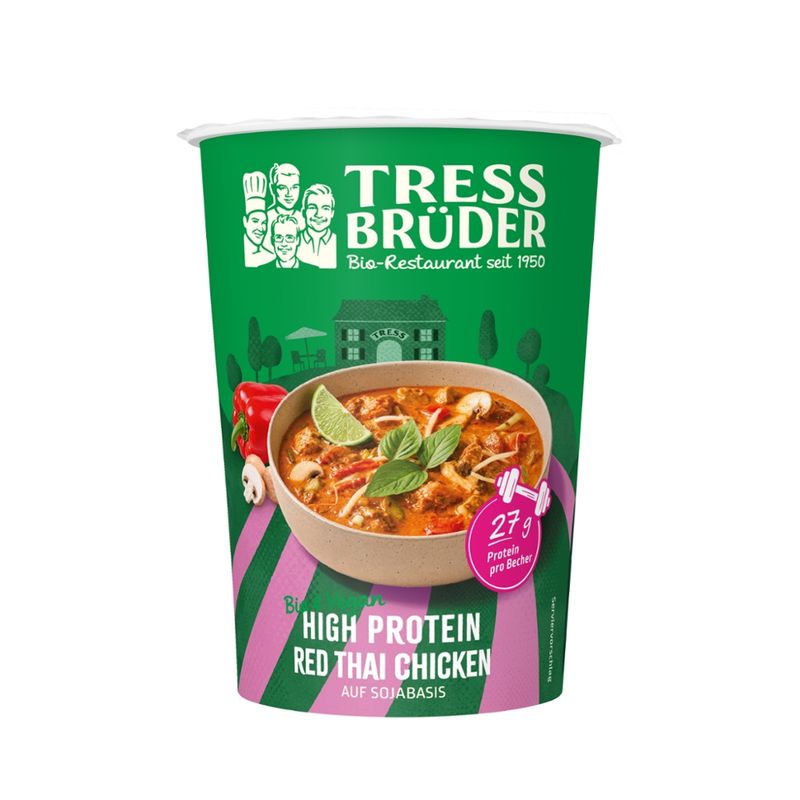 Tress Brüder Bio High Protein Red Thai Chicken - Produktbild