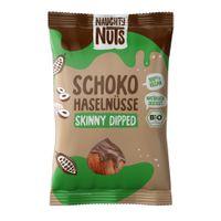 Bio Skinny dipped chocolate-covered hazelnuts, 40 g - Produktbild