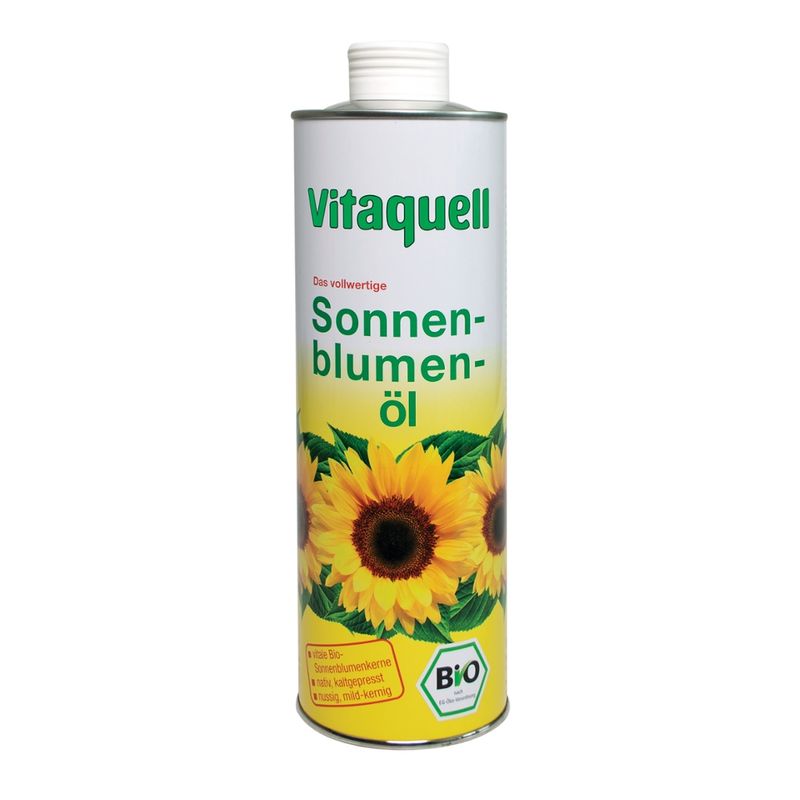 Vitaquell Sonnenblumenöl, vitale Bio-Saat - Produktbild