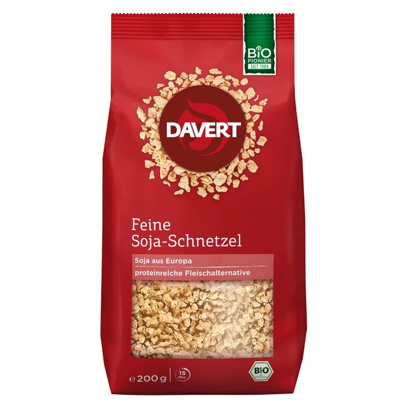 Davert Feine Soja-Schnetzel 200g - Produktbild