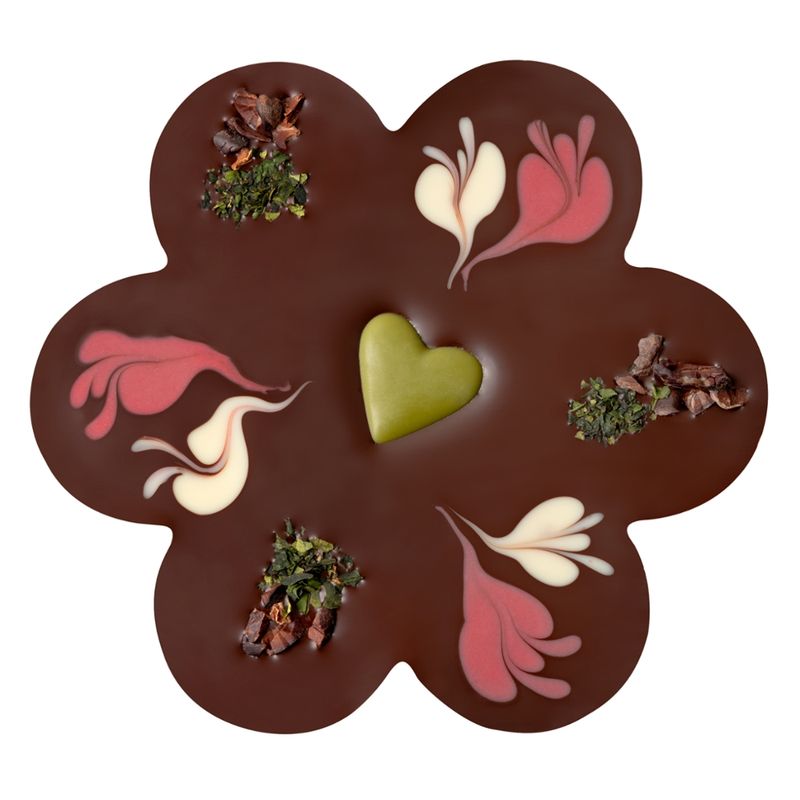 Zotter Schokolade Blütentraum VEGAN dunkle Schoko de luxe - Produktbild