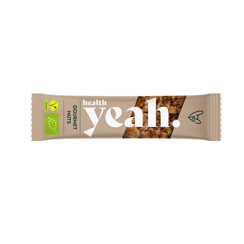 health yeah Gourmet Nuts Nut Bar 40g (bio) - Produktbild