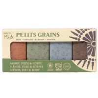 Savon du Midi - Gästeseifen PETIS GRAINS - Argan-Peelingseifen im Mini Format - Produktbild