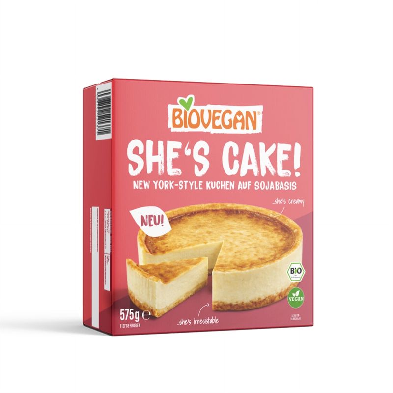 Biovegan Mein veganer Kuchen Cheesecake-Style, BIO, 575 g - Produktbild