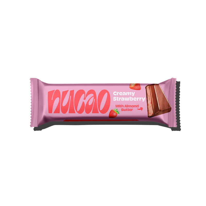 nucao nucao single - Creamy Strawberry (organic) - 33g - Produktbild