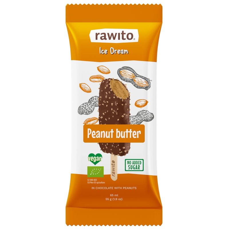 rawito Raw Ice Peanut Butter - Produktbild