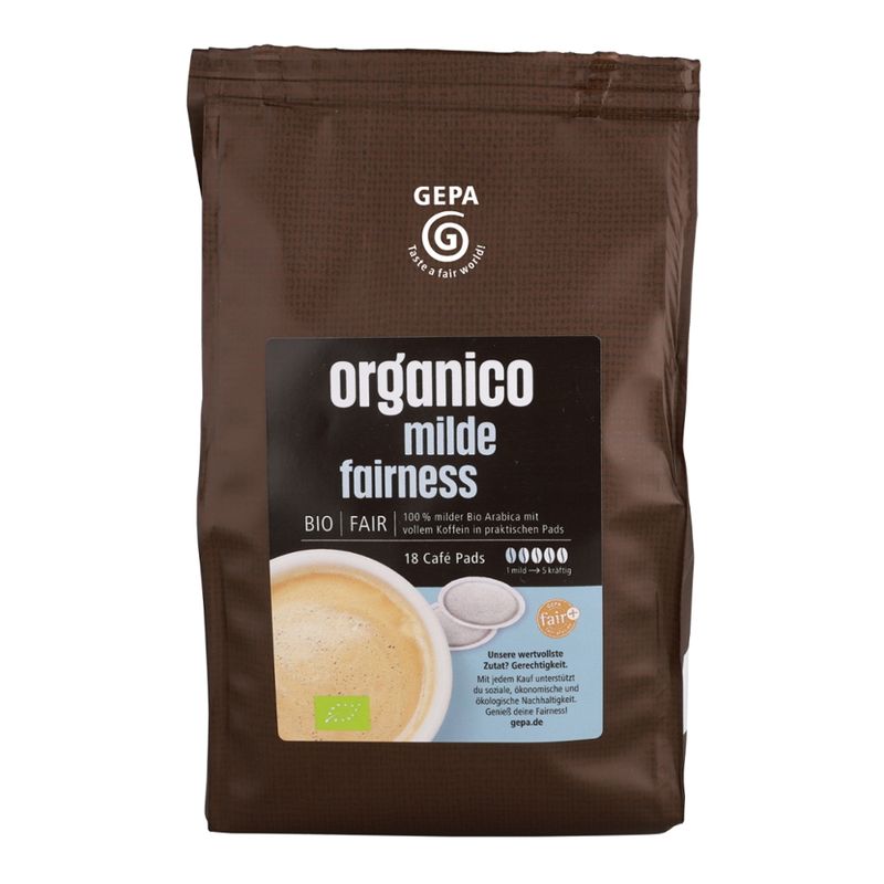 GEPA - The Fair Trade Company Bio Orgánico mild Pads 18x7g - Produktbild