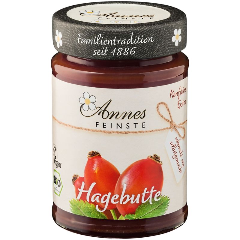 Annes Feinste Bio Hagebutten Konfitüre extra - Produktbild