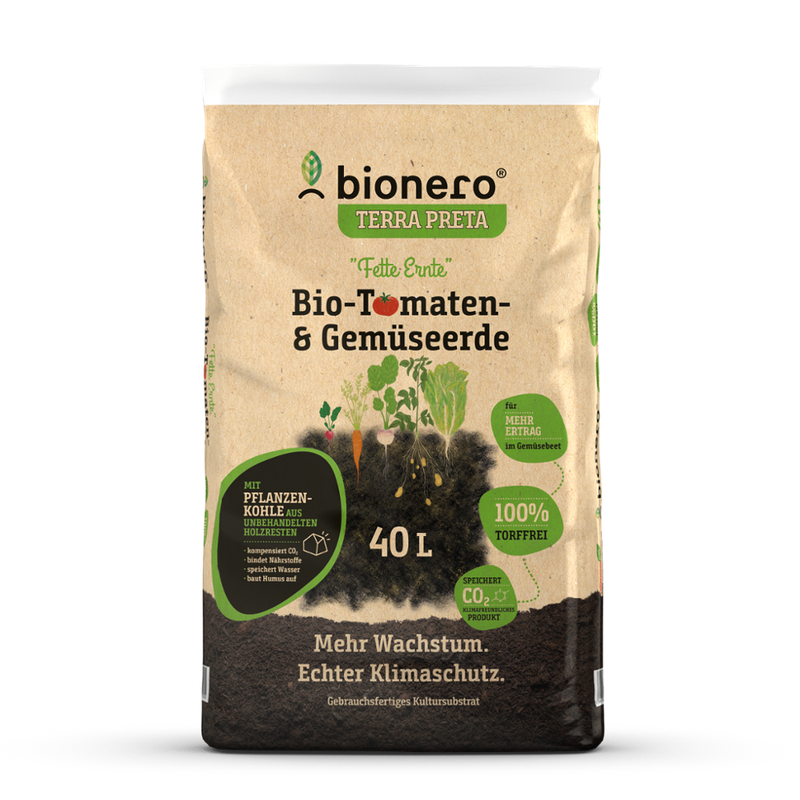 bionero bionero Bio-Tomaten-&Gemüseerde "fette Ernte" - Produktbild