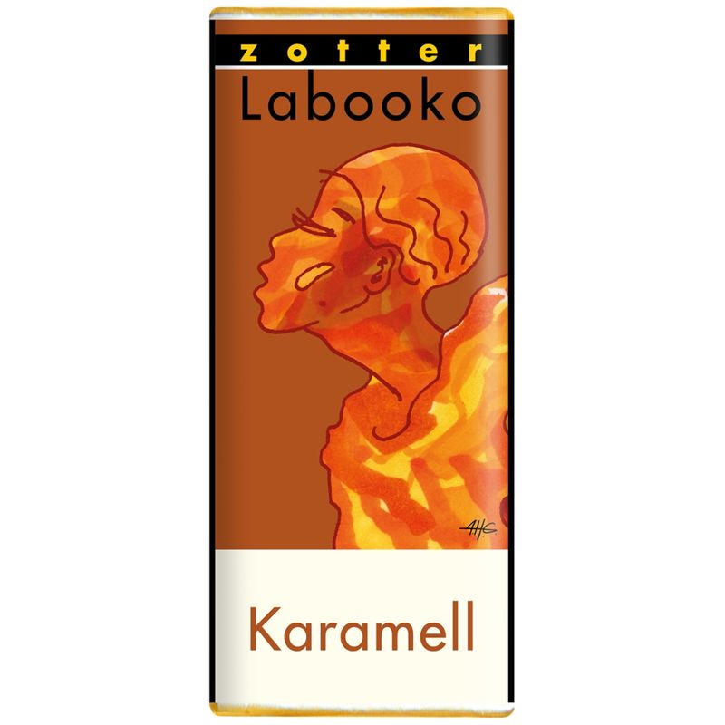 Zotter Schokolade Labooko Mini - Karamell - Produktbild
