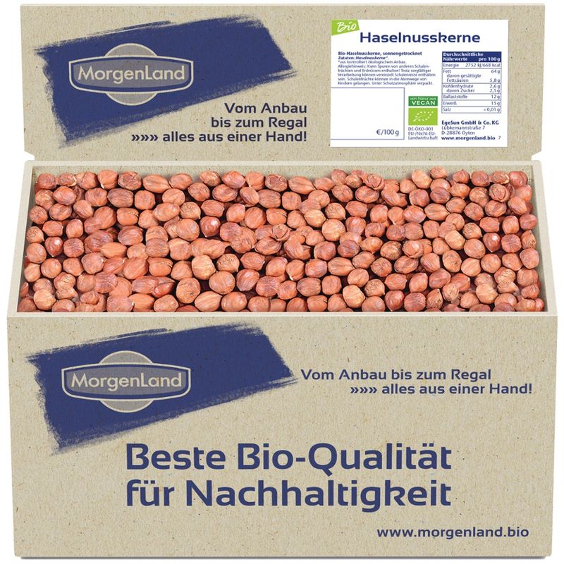 MorgenLand Haselnusskerne - Produktbild