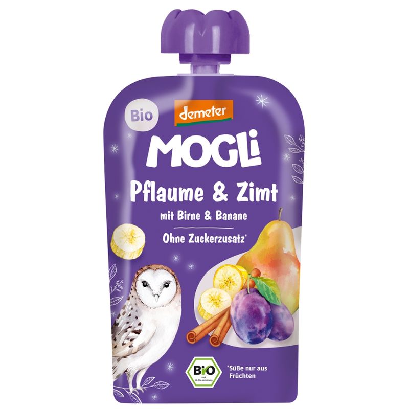 Mogli Winter-Quetschie Pflaume Zimt 100g - Produktbild